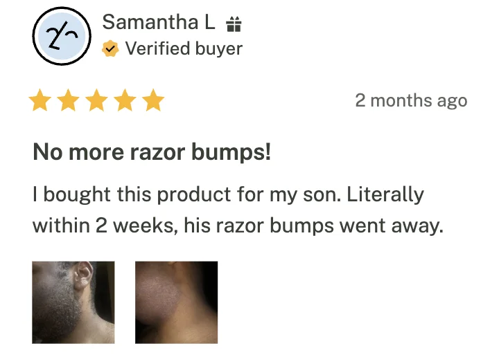 Customer testimonial