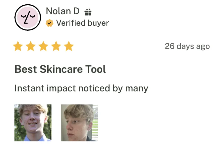Customer testimonial