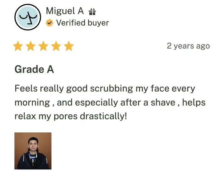 Customer testimonial