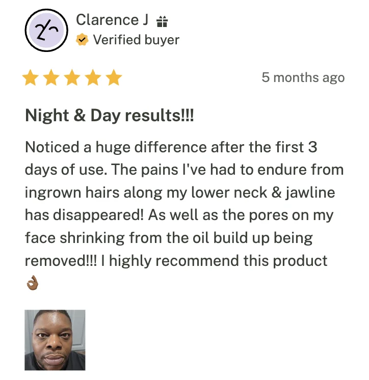 Customer testimonial