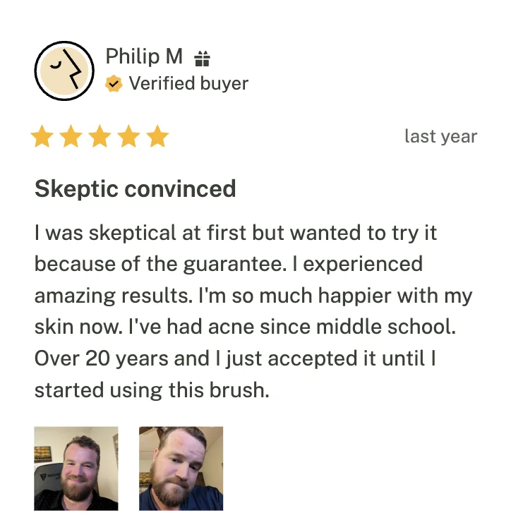 Customer testimonial
