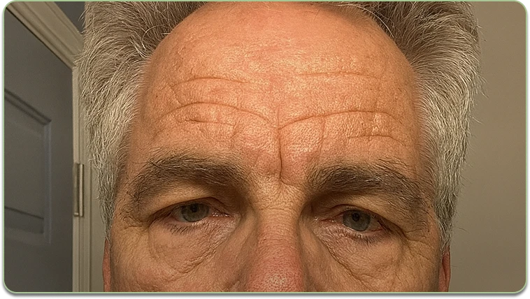 Before and after comparison